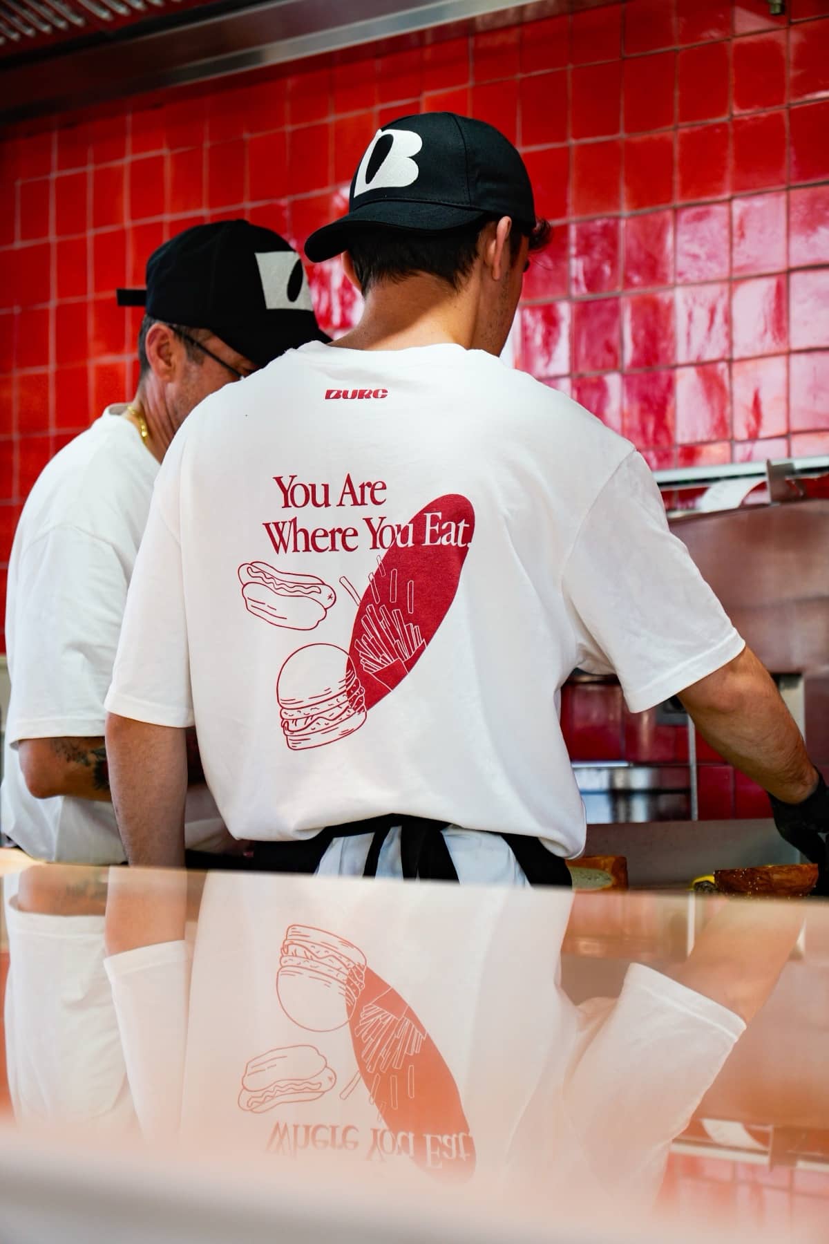 Mutfakta Burg ekibi